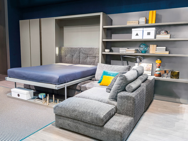 Вопрос: Как спрятать кровать в однокомнатной квартире