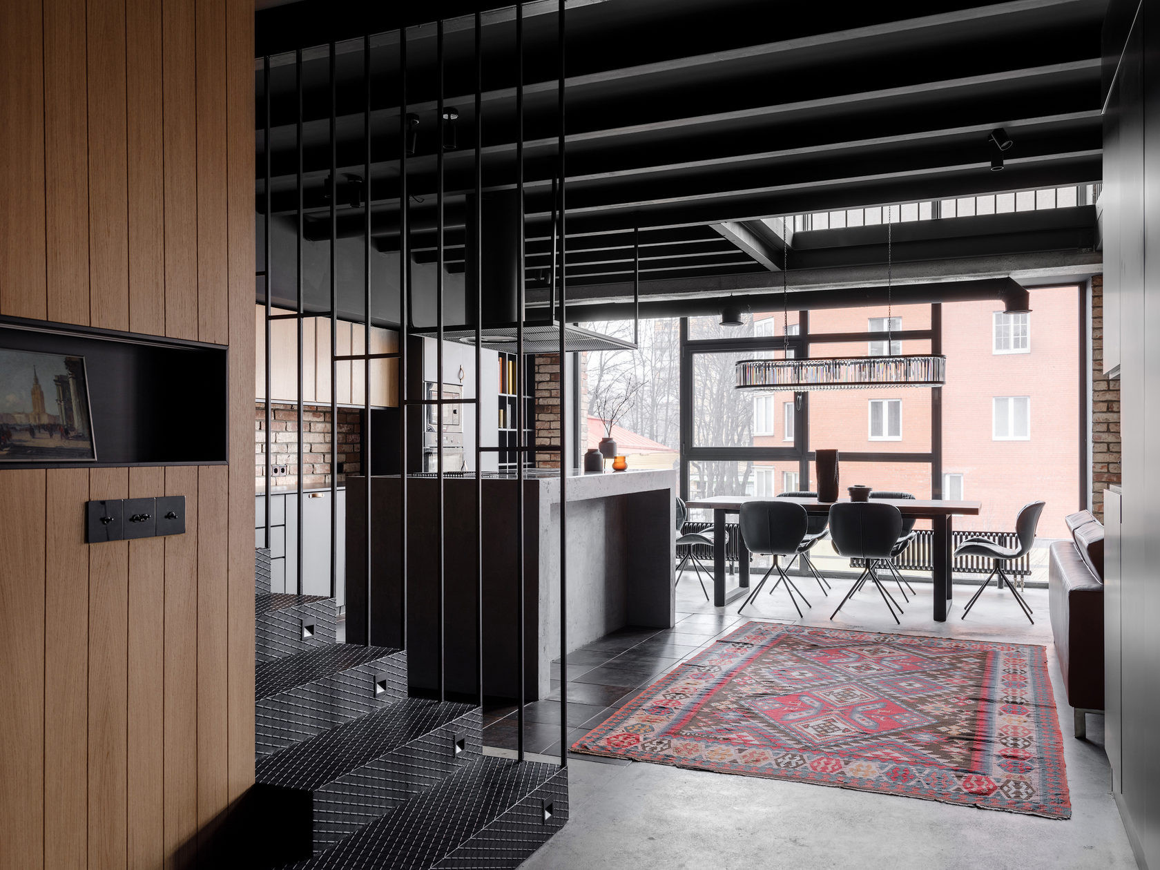 Houzz тур: Двусветные лофт-апартаменты на бывшем заводе