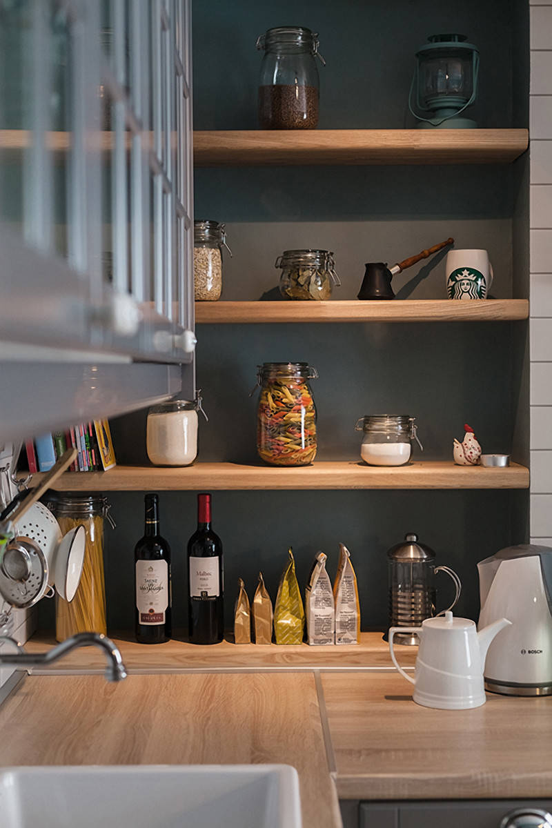 Проект недели: Интерьер кухни 10 кв.м для творческих хозяев