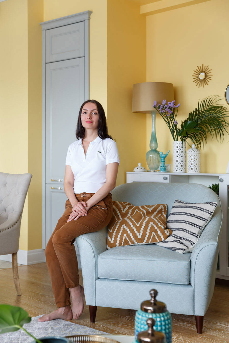 Houzz тур: Солнечная атмосфера в петербургской квартире