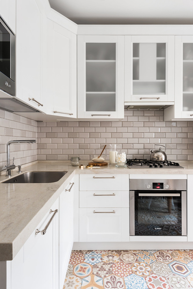 В гостях: Квартира с гексагонами