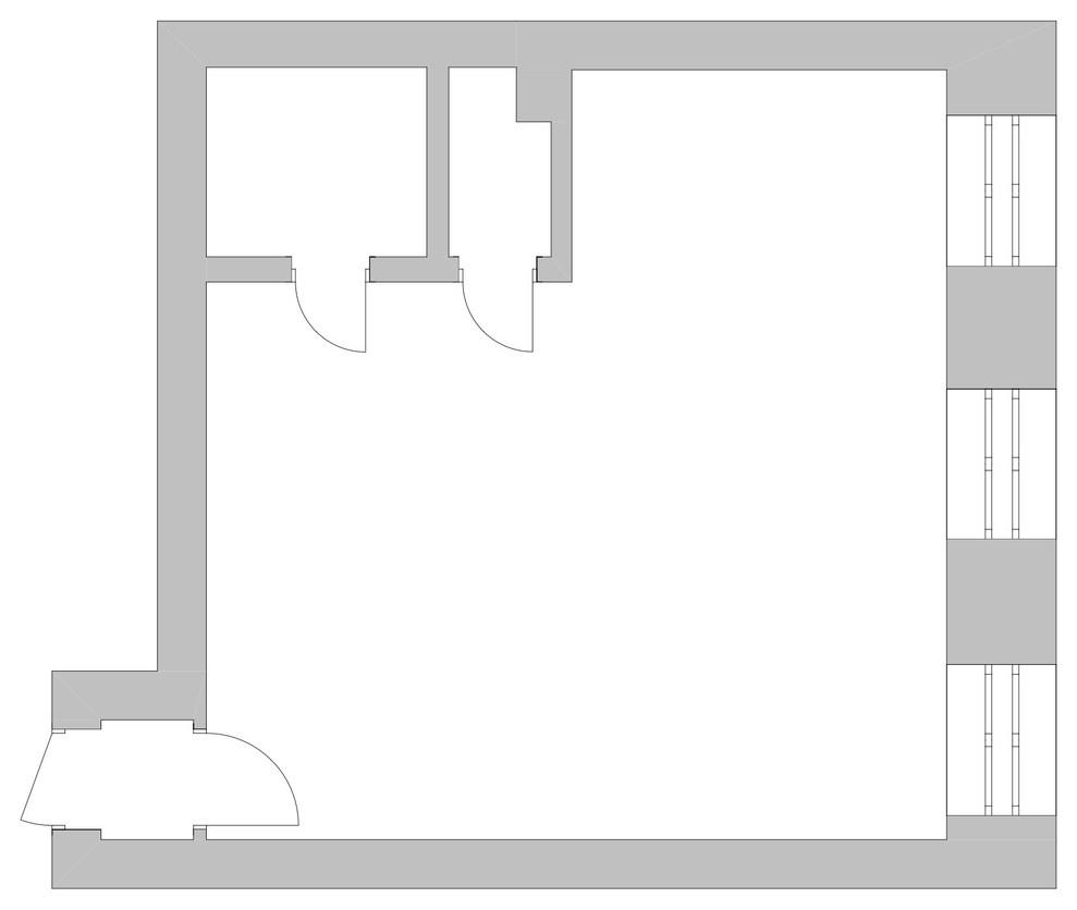 Houzz тур: 33 кв.м — студия из комнаты в коммуналке