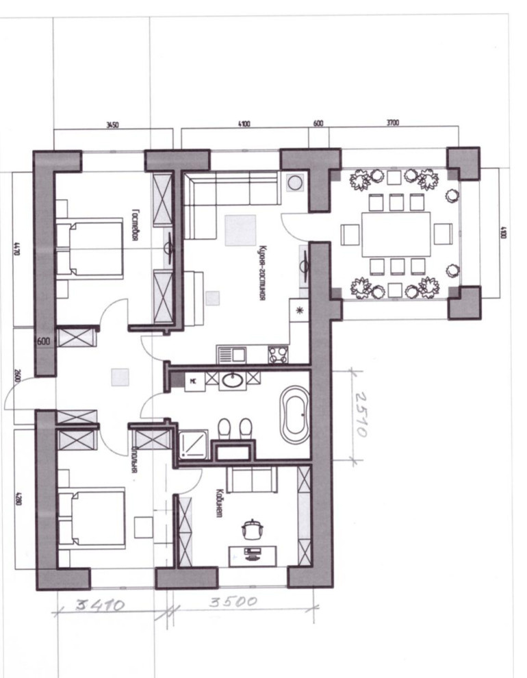 Houzz тур: Квартира рядом с Нескучным садом — с настроением Рима