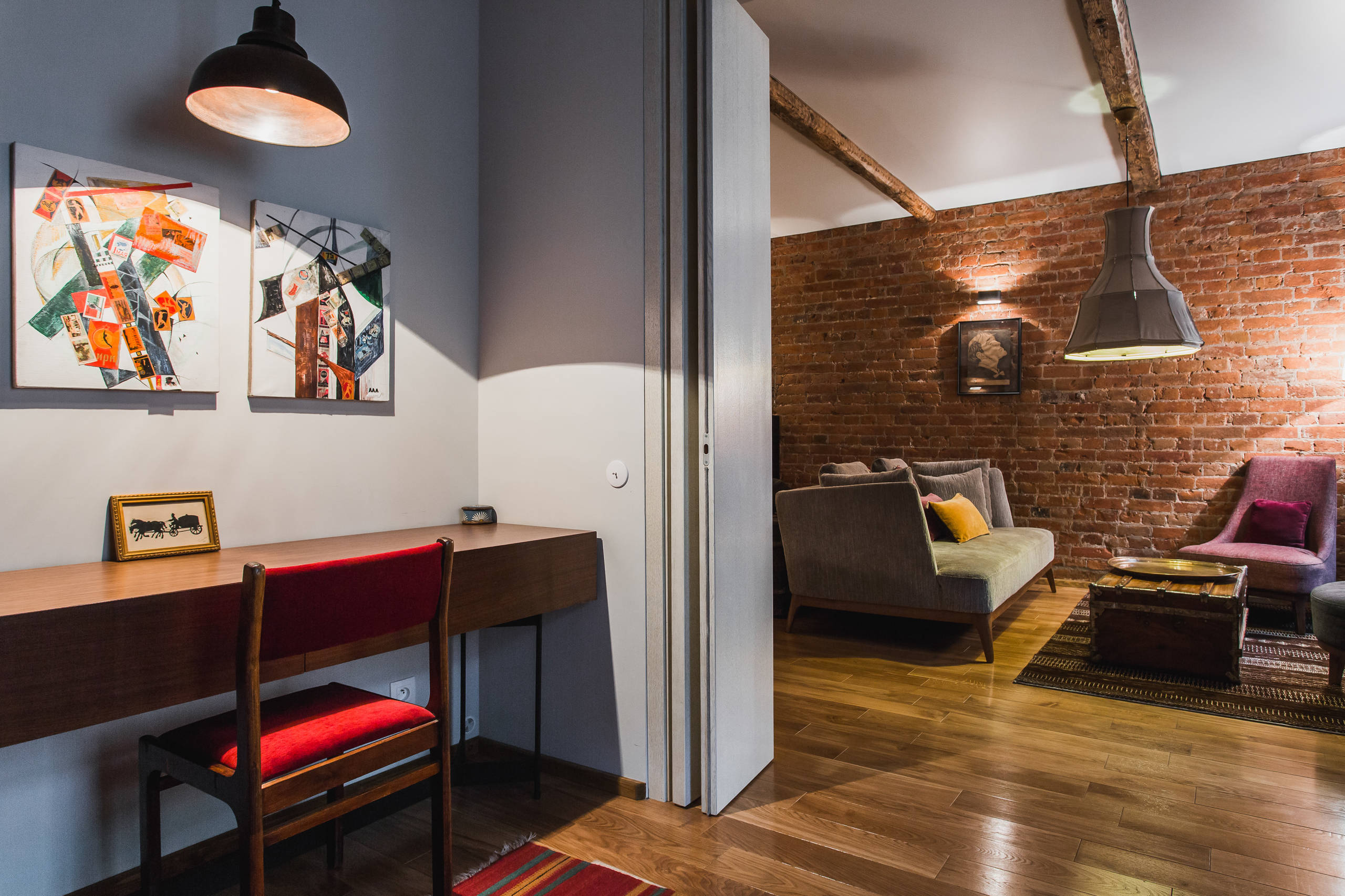 В гостях: Французский гранж в квартире в центре Москвы