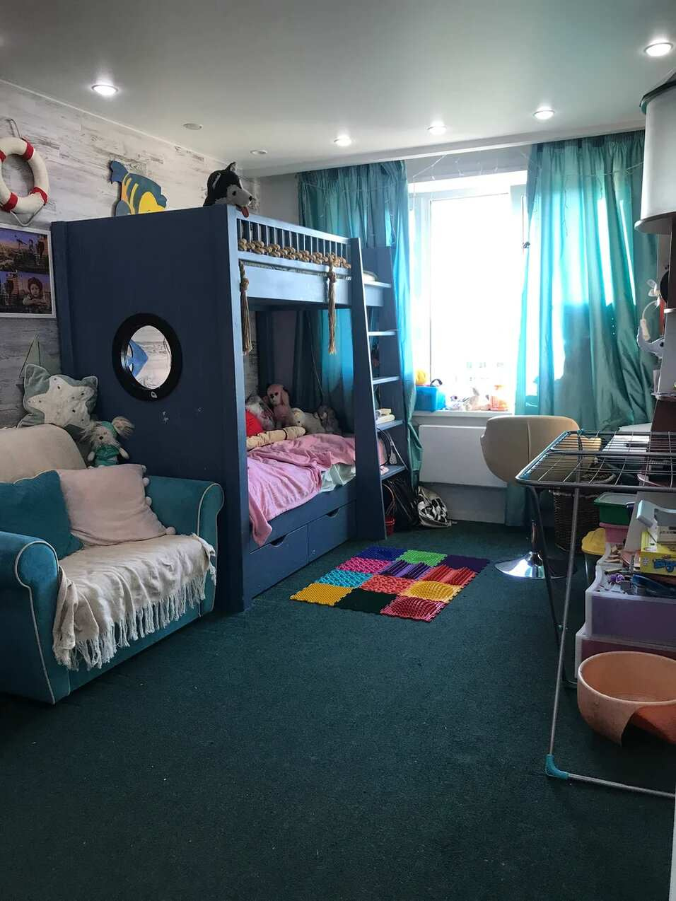 Проект недели: Солнечная детская для брата и сестры