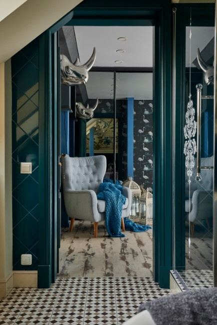 Houzz тур: Квартира в Светлогорске с ванной в мансарде