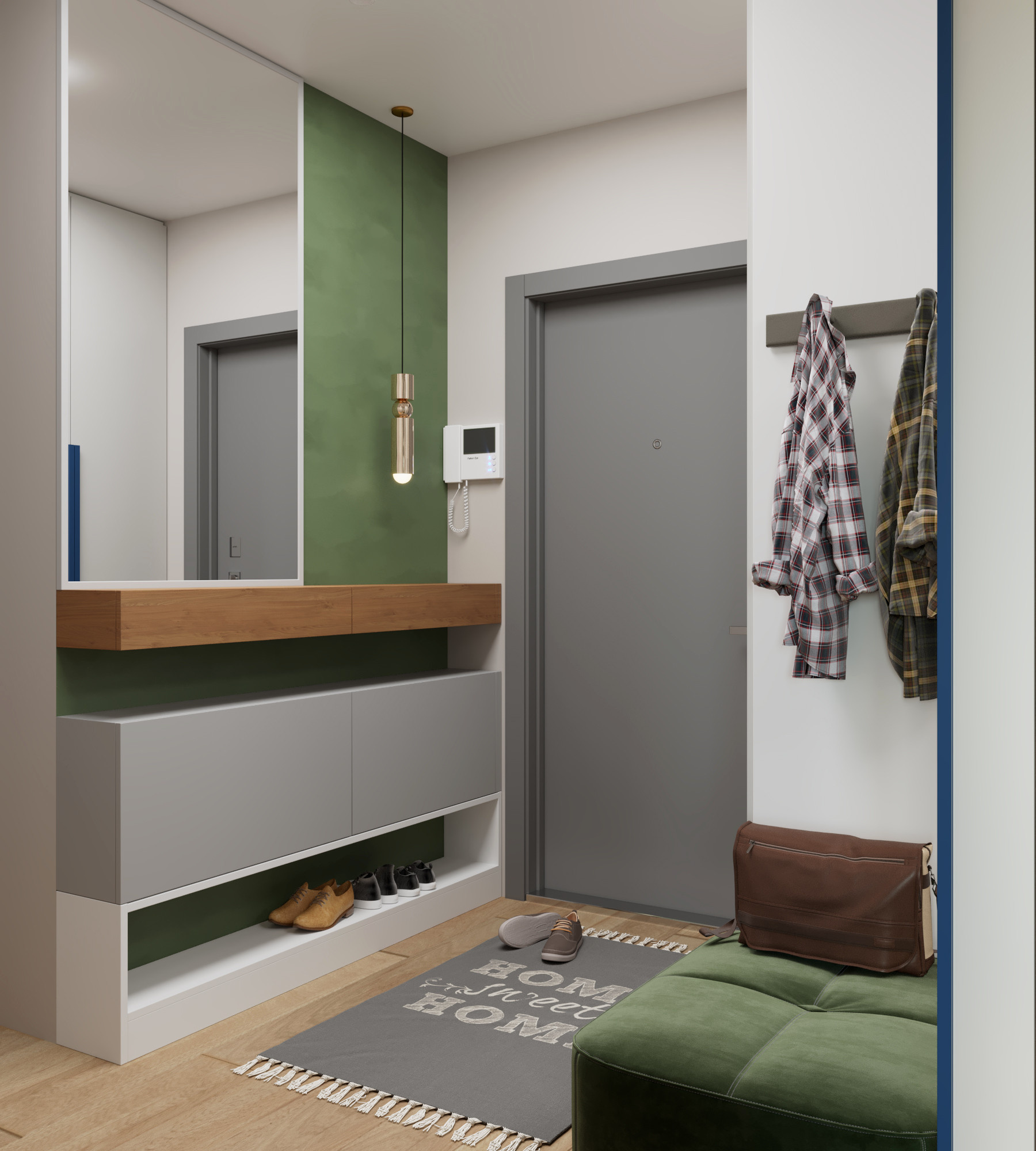 Поиск планировки: 3 варианта + финал для евротрешки с детской