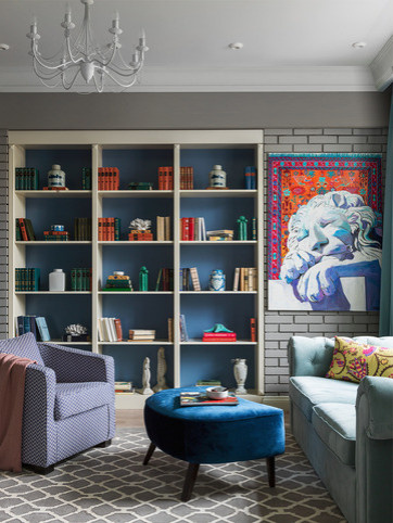 Houzz тур: Квартира в «сталинке» — в лавандовых оттенках