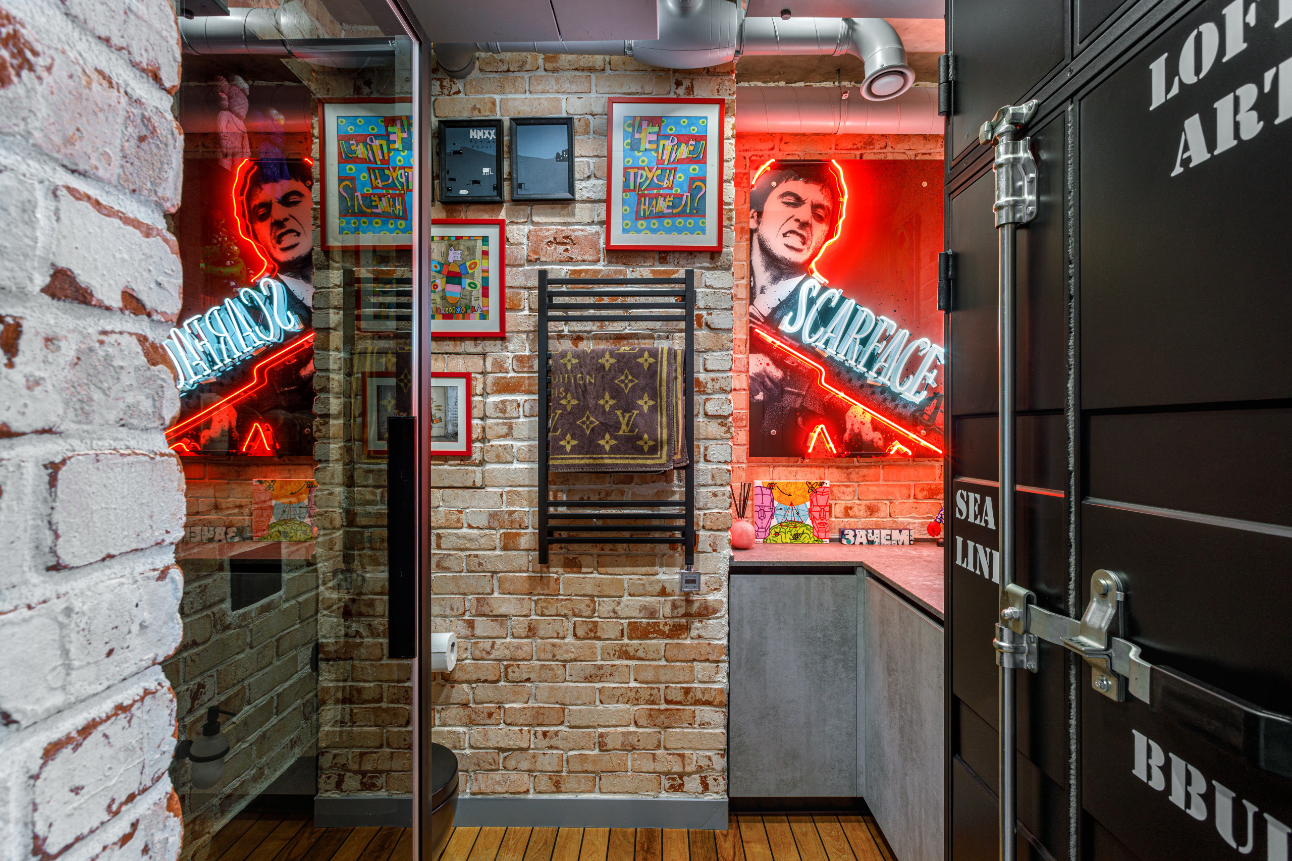 В гостях: Лофт для ценителей стрит-арта