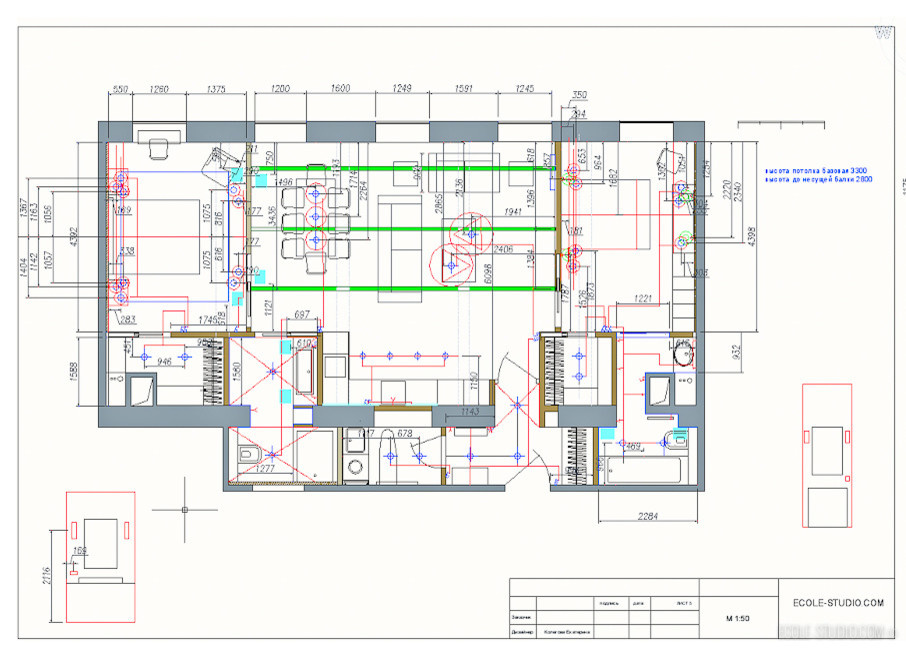 Houzz тур: «Женский» лофт с акцентами ар деко