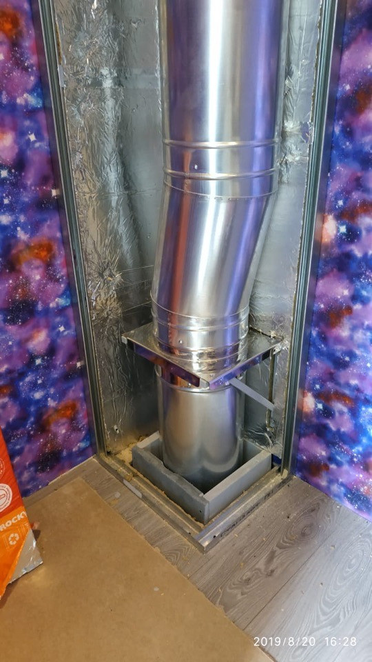 Зачем вам: Каминная топка с патрубком для забора внешнего воздуха