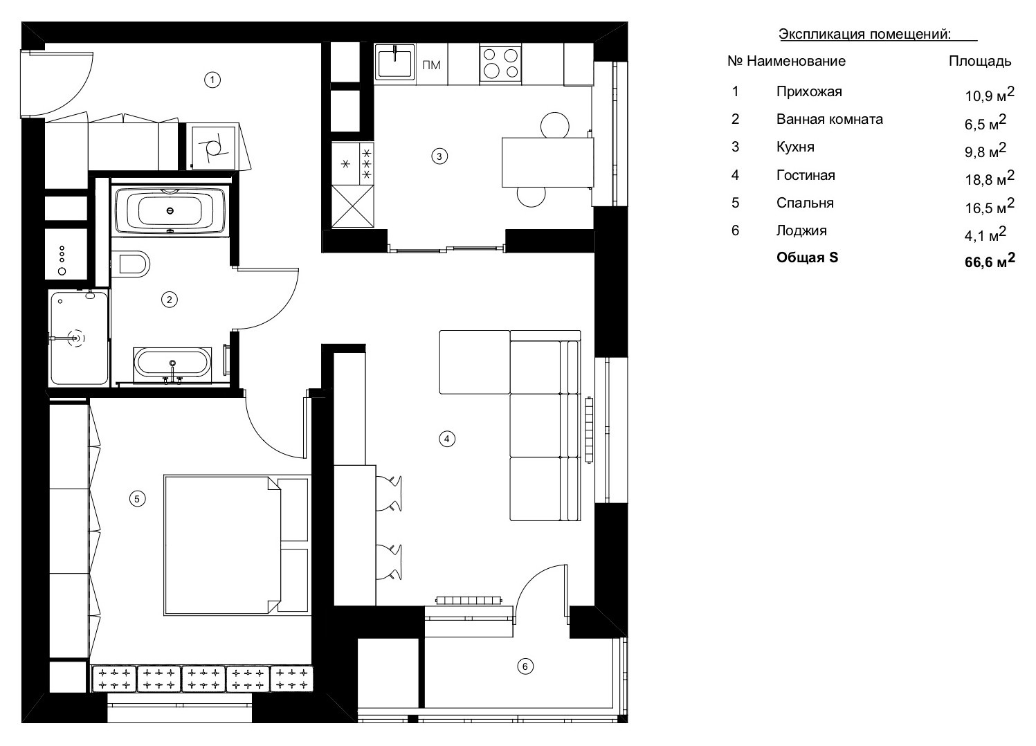 Houzz тур: Квартира с двухуровневой лоджией