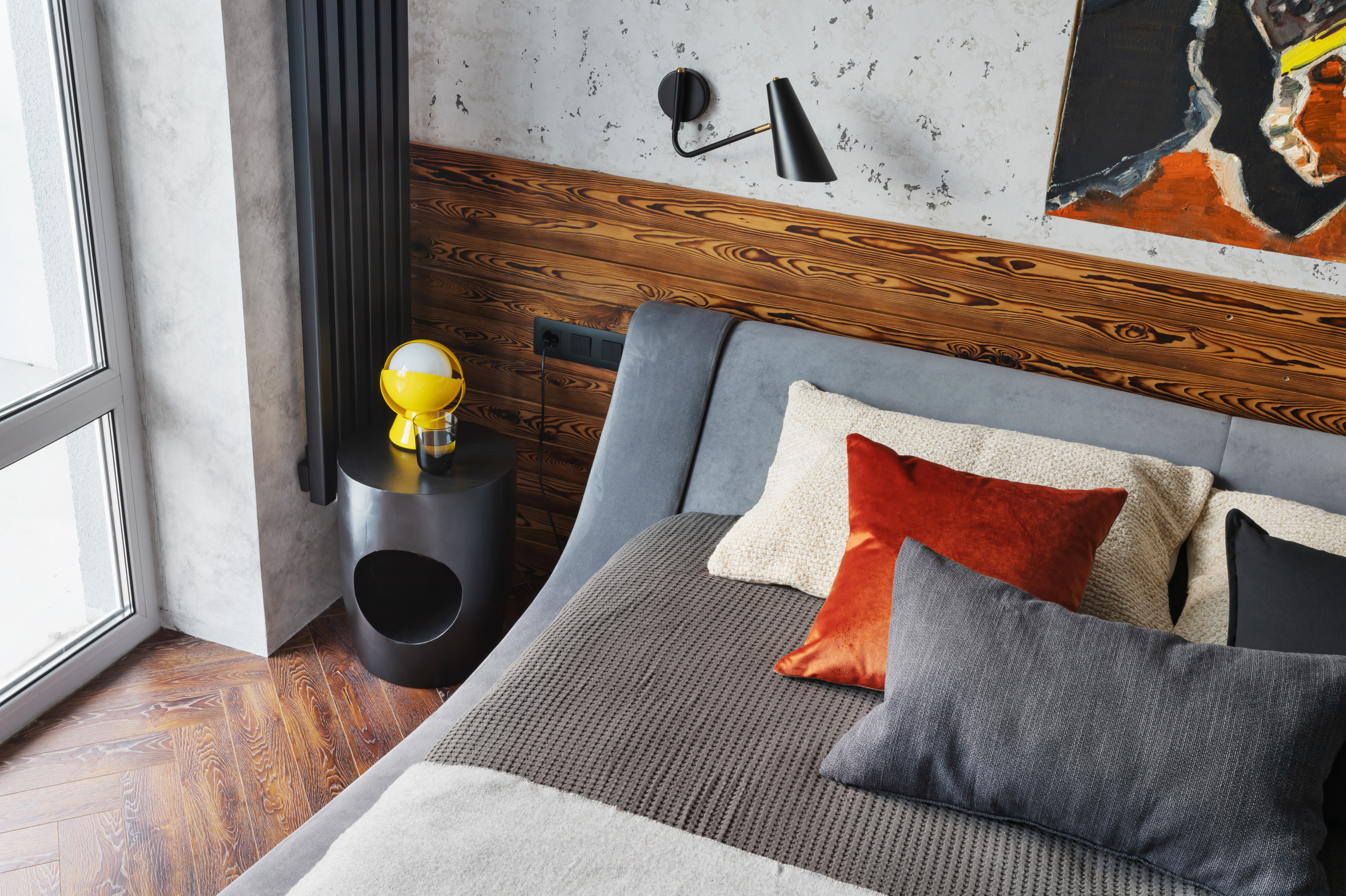 Houzz тур: Квартира с окнами в парк и индустриальной эстетикой