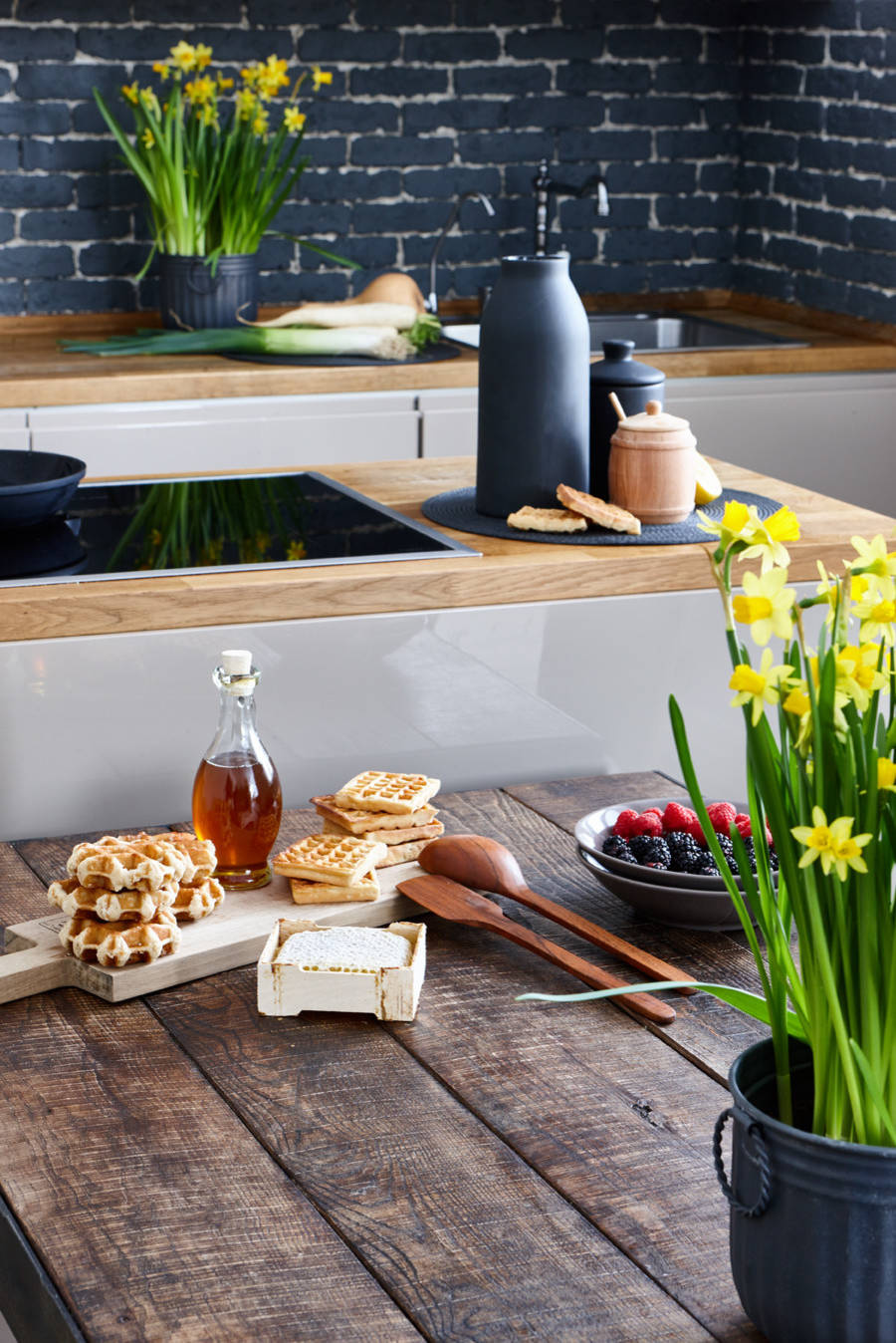 В гостях: Винтажные каре в доме дизайнера на Новой Риге