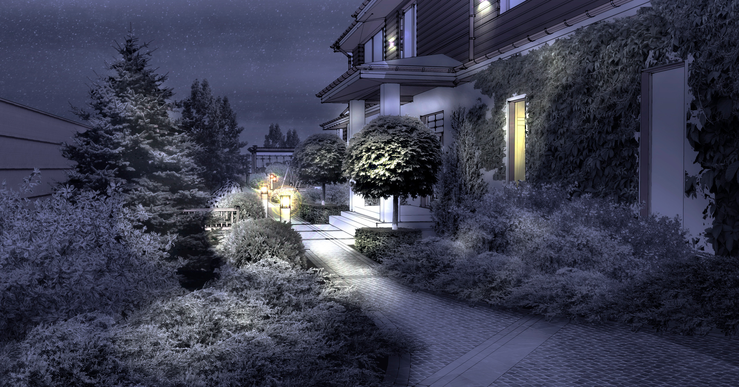 Вопрос: Что можно построить на участке осенью