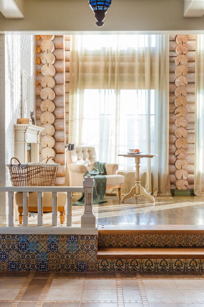 Houzz тур: Колоритная изба в Краснодарском крае