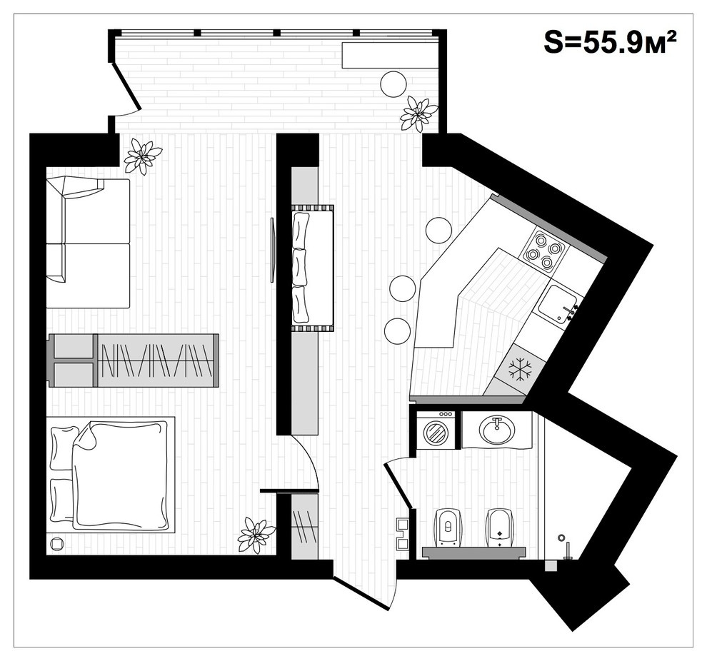 Houzz тур: Средиземноморские мотивы в Краснодаре