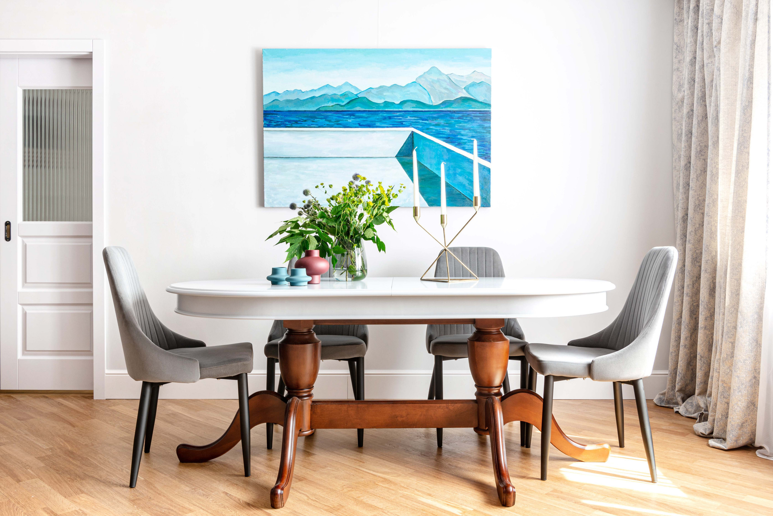 В гостях: Интерьер, где пережили «затопление кипятком»