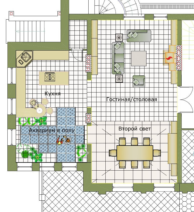 Задача дизайнеру: 6 интерьерных проектов ну прямо «как в кино»