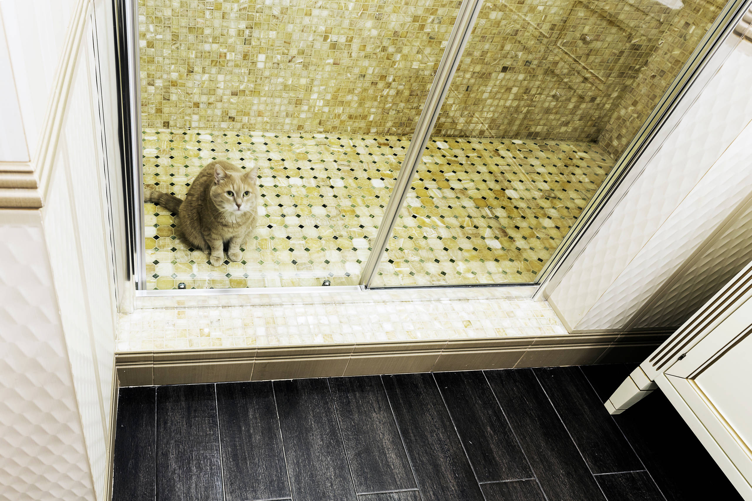 В гостях: Квартира «в цветочек» для семьи модельера