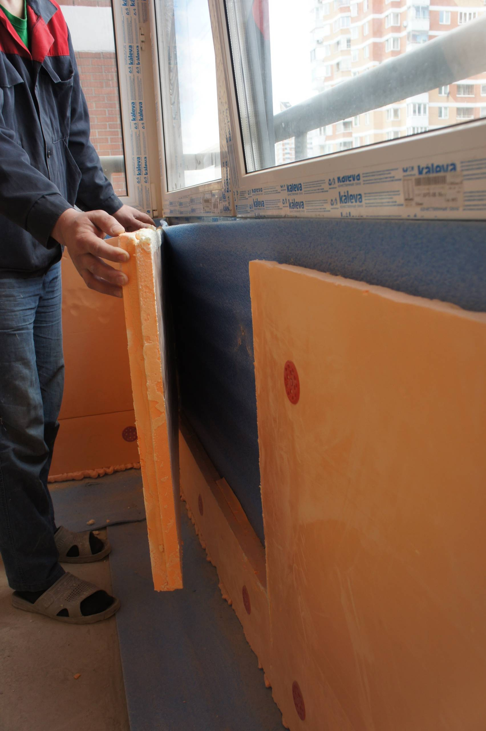 Своими руками: Как утеплить балкон — пошаговая инструкция с фото