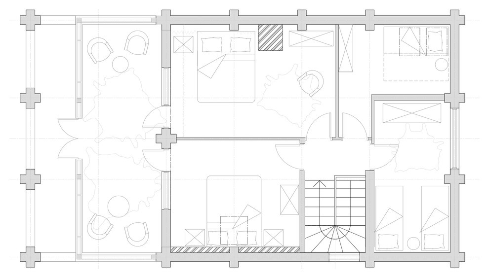 В гостях: Сруб с африканскими мотивами под Истрой