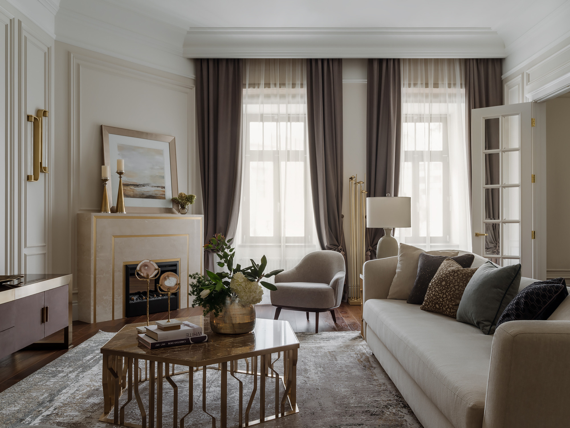 Houzz тур: 200 кв.м— квартира пары с тремя гардеробными