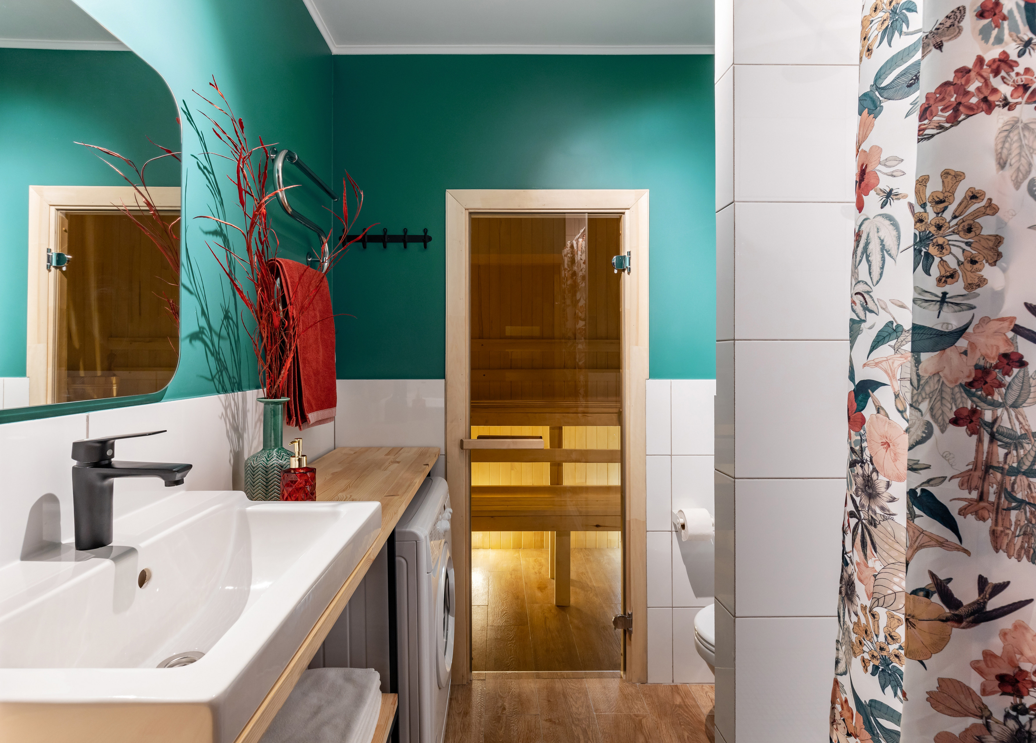 Houzz тур: Апартаменты с сауной в старом флигеле Санкт-Петербурга