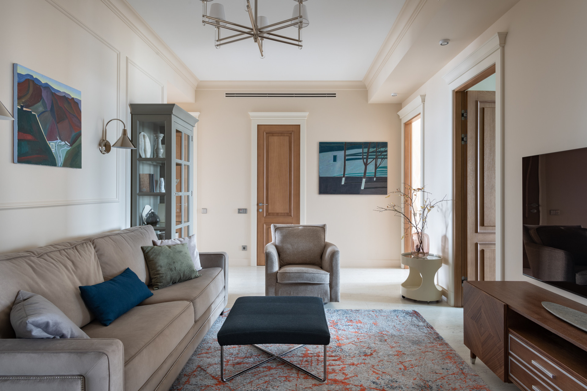 Houzz тур: Интерьер в оттенках земли и зелени