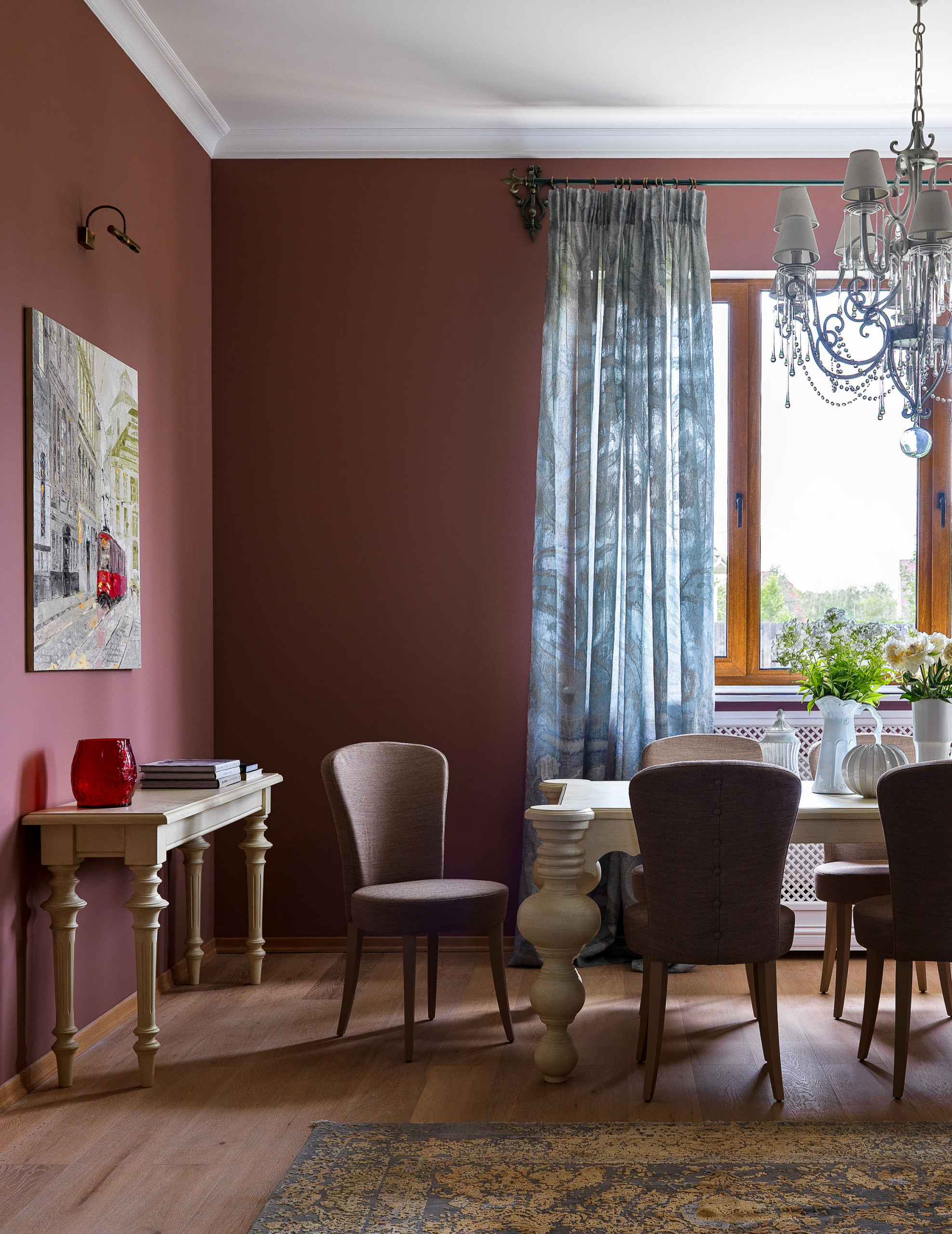 Houzz тур: Загородный дом с дроздами, стрекозами и бабочками