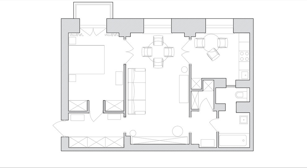 Houzz тур: Квартира для архитектора в советской стилистике