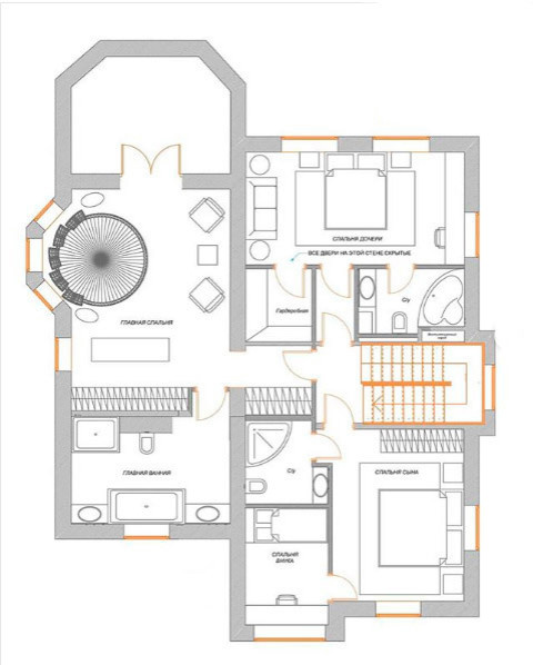 Houzz тур: Загородный дом для трех поколений одной семьи