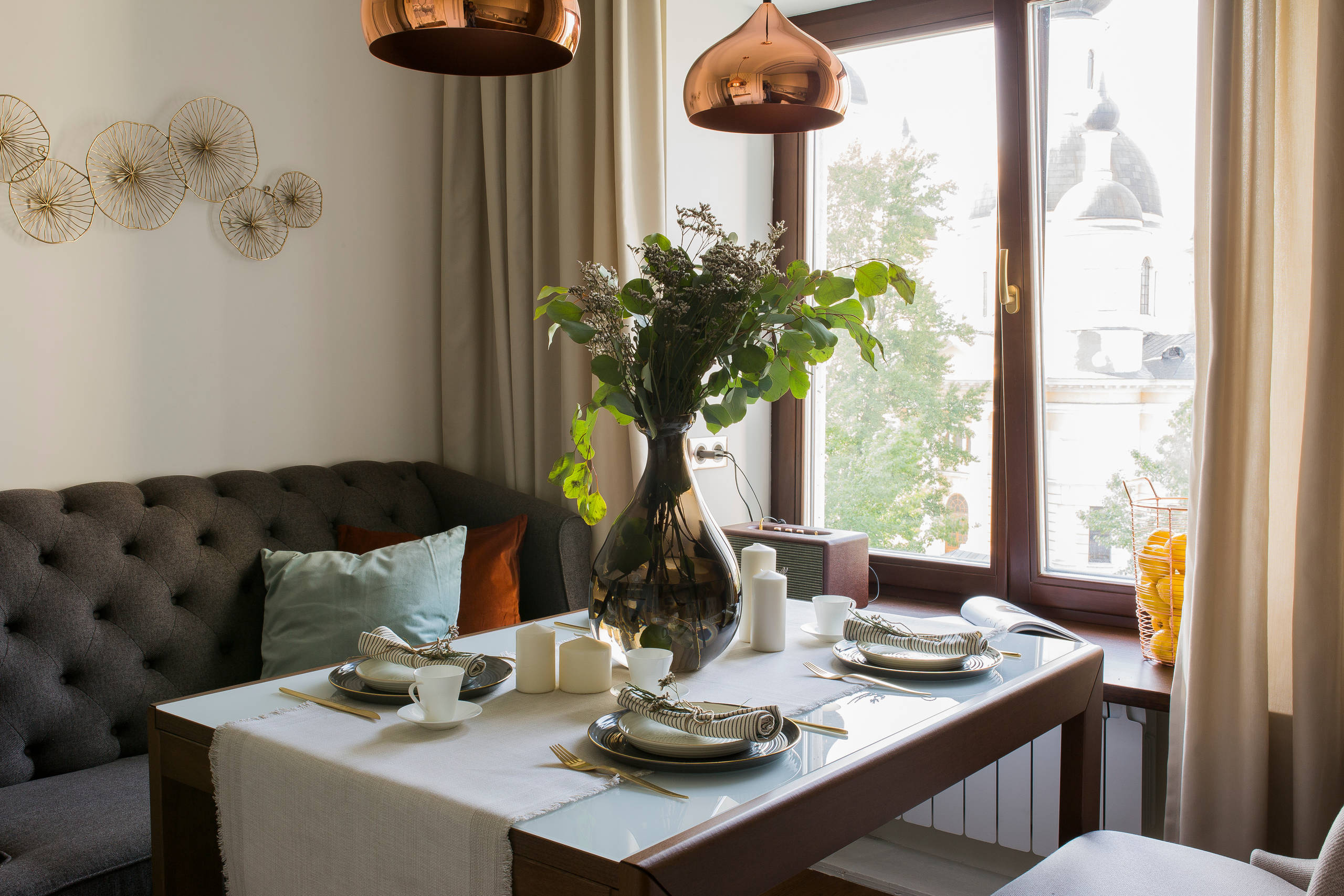 Houzz тур: 50 квадратных метров для семьи из четырех человек