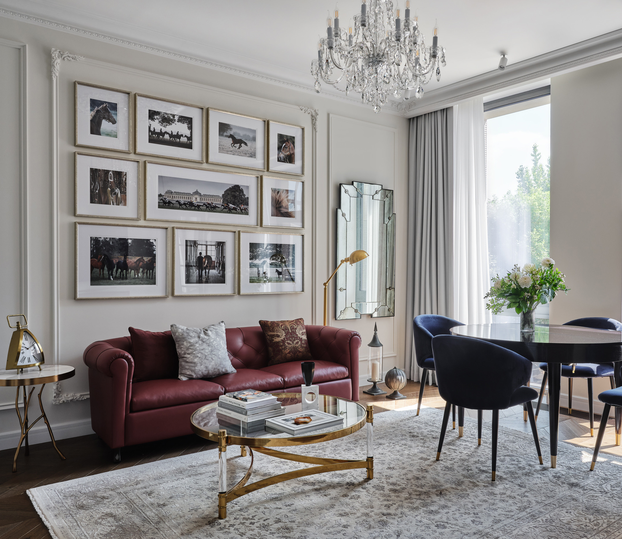 Houzz тур: Квартира во «французском» стиле с проходной кухней