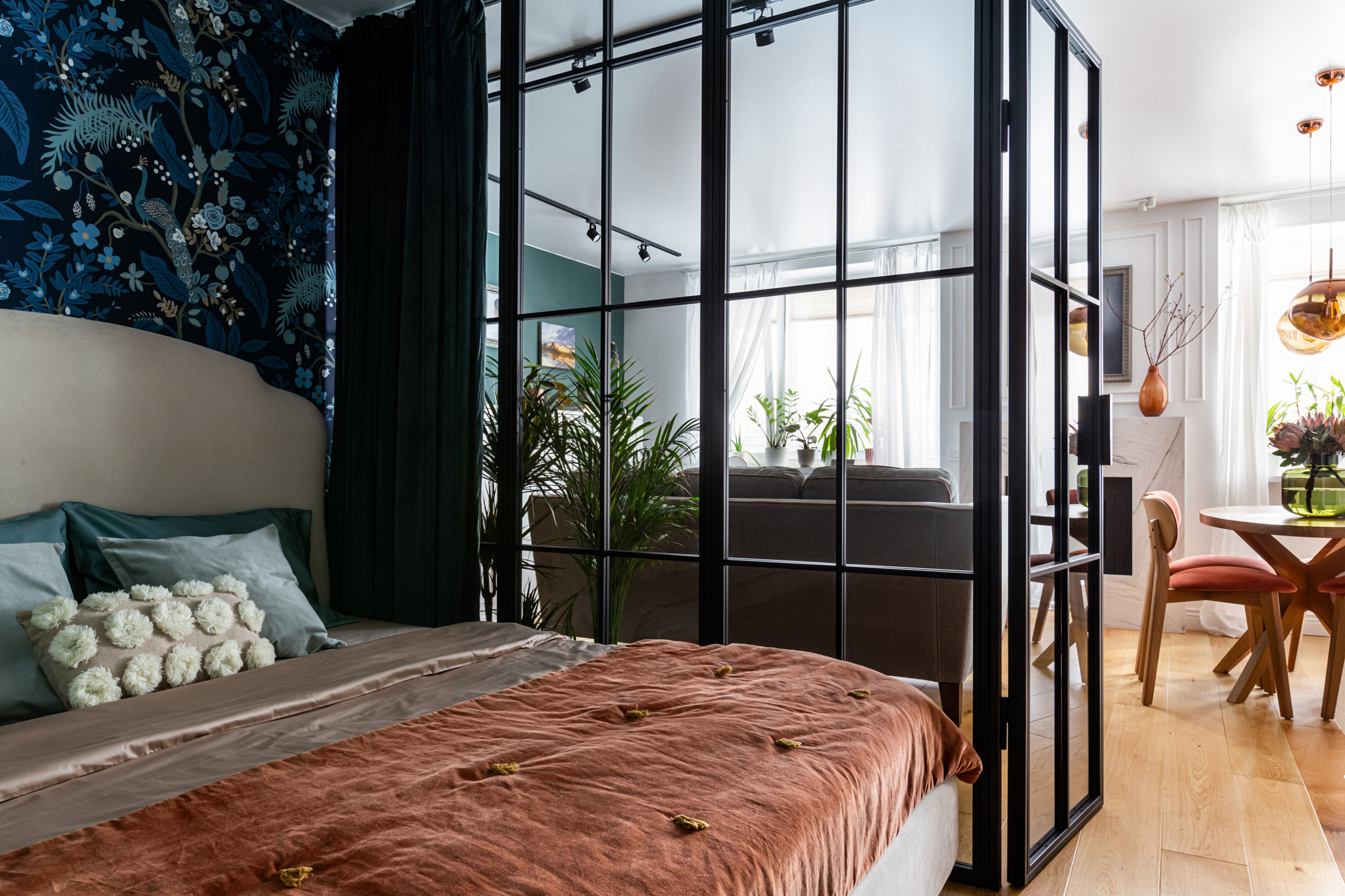 Houzz тур: Квартира в Петербурге, в которой много зелени