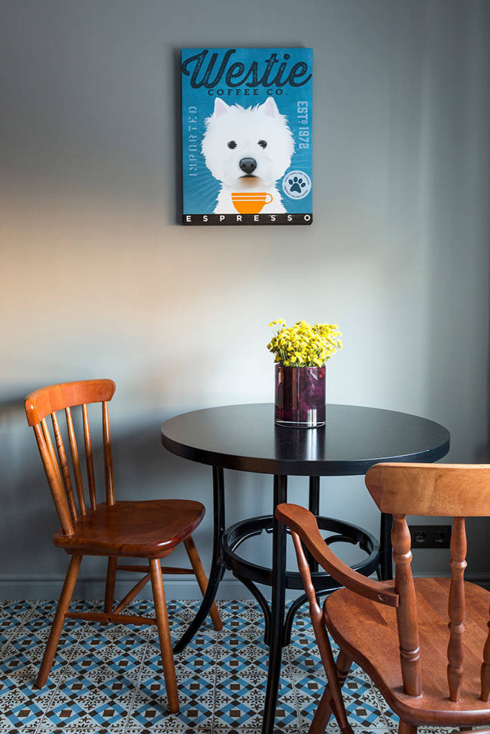 Houzz тур: Квартира в духе парижского винтажа для терьеров и хозяйки