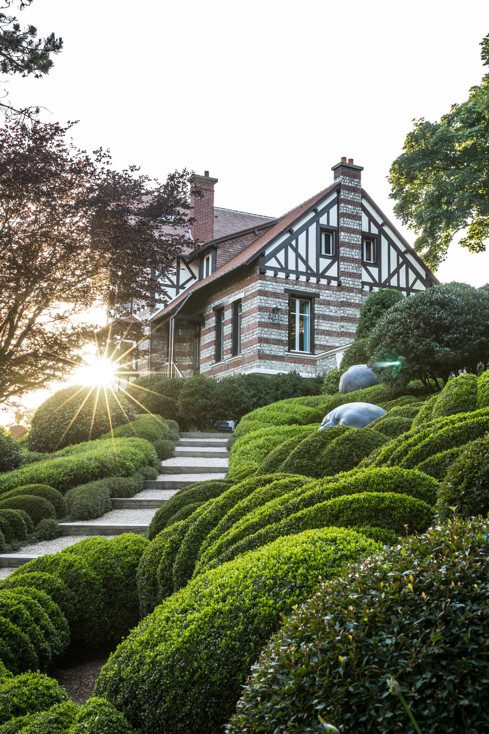Проект недели: Сад русского дизайнера в нормандском Этретa