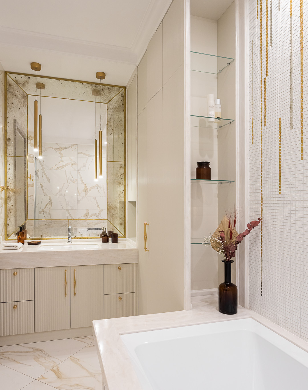 Houzz Казахстан: Интерьер с элементами ар деко в Нур-Султане