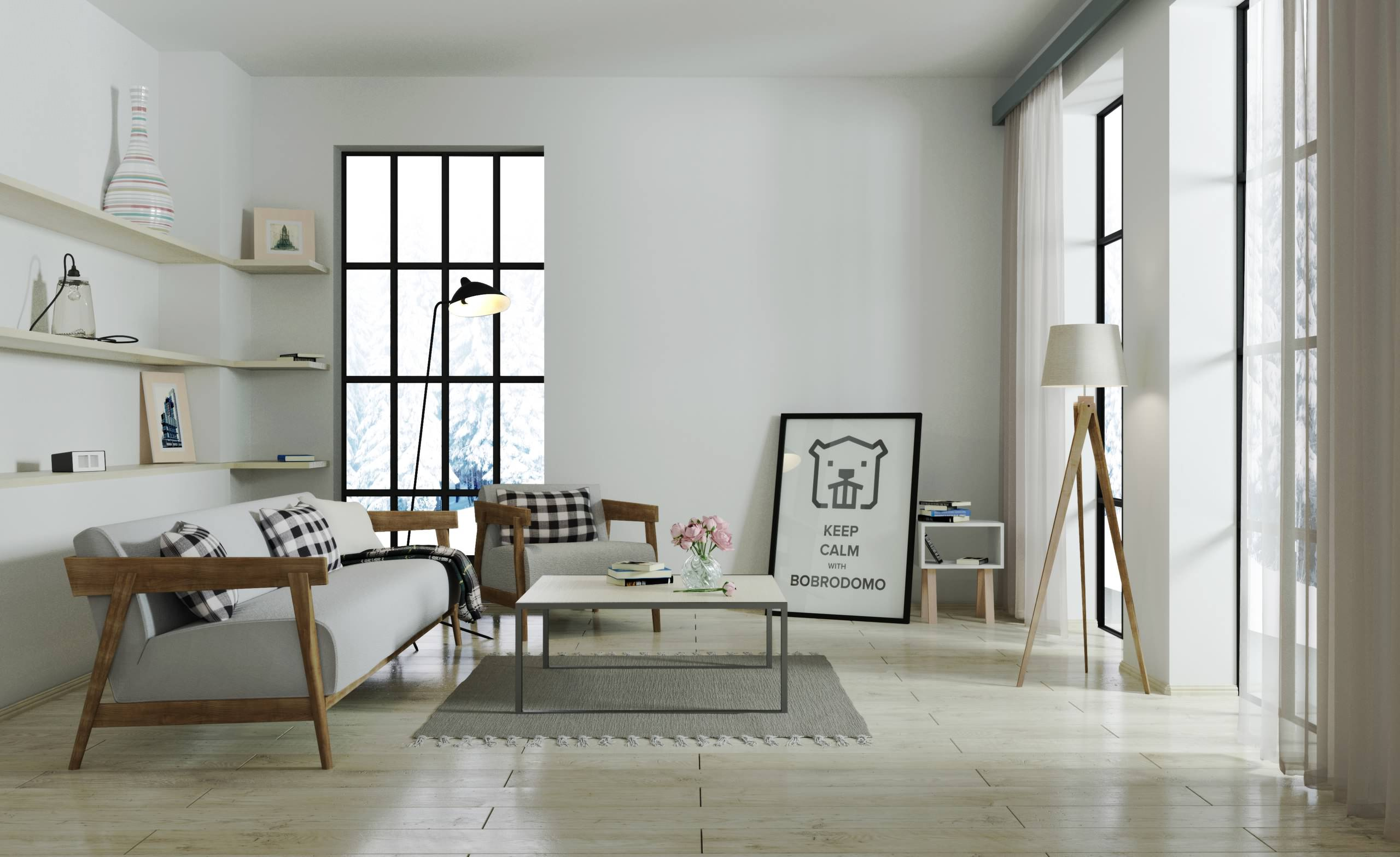 Новый бежевый: Как использовать серый цвет в интерьере