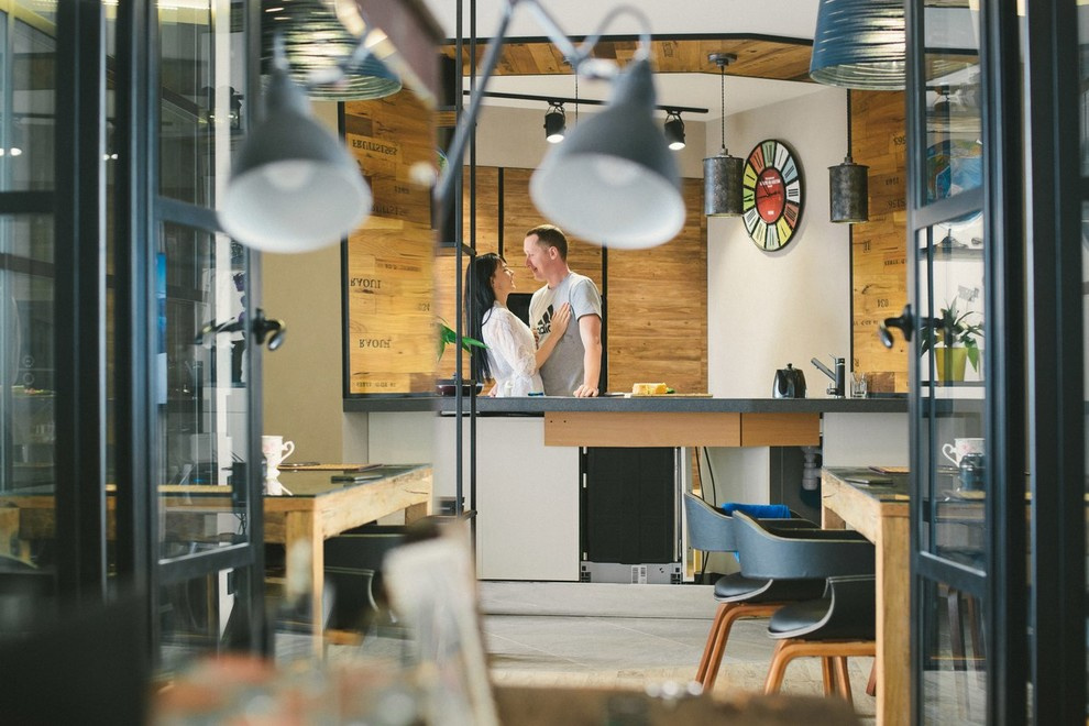 В гостях: Лофт для холостяка... который женился во время ремонта