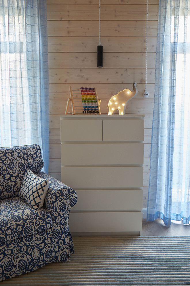 Houzz тур: Дом из клееного бруса в Малаховке