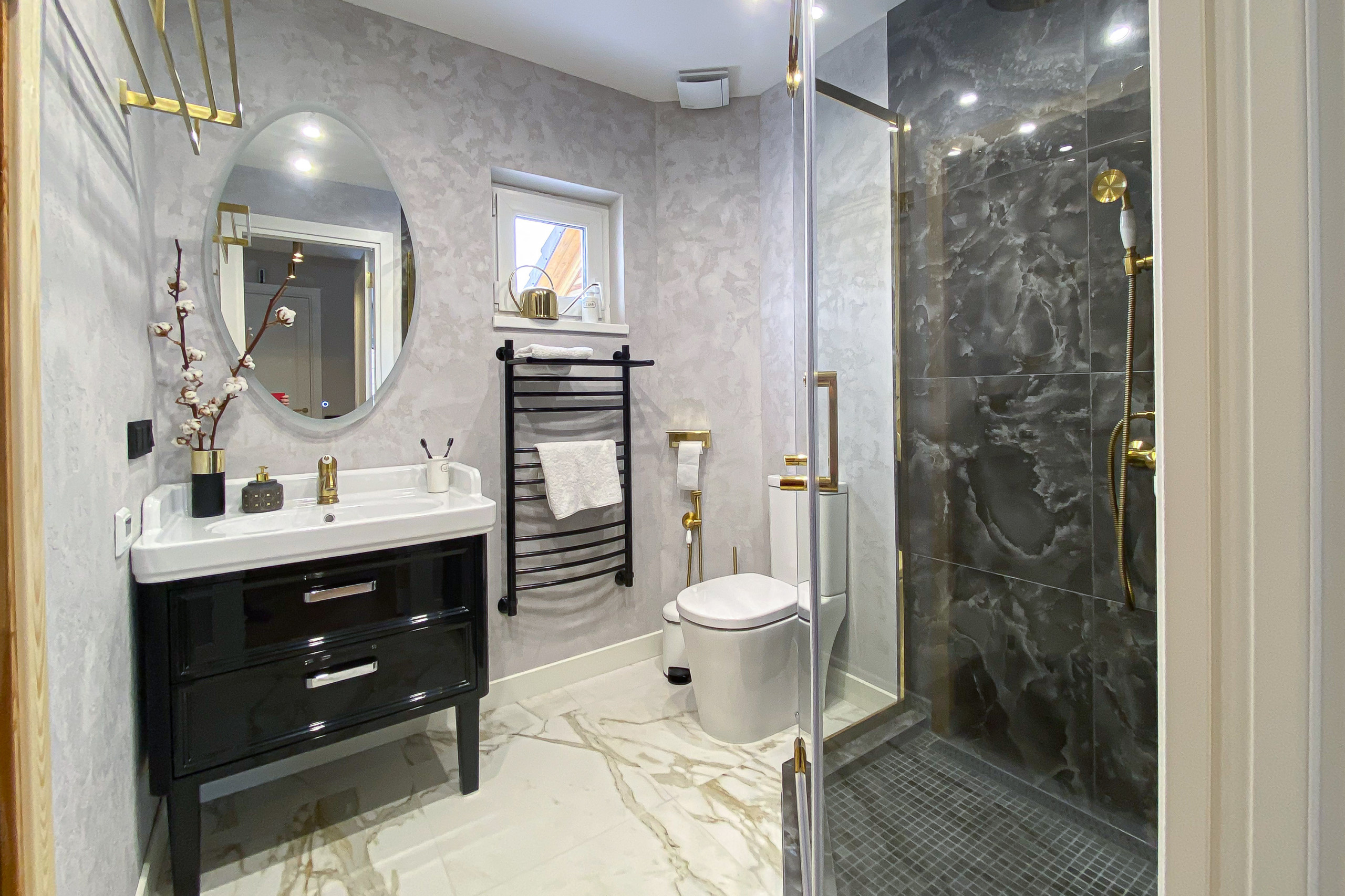 До и после: Таунхаус с гардеробной на месте кабинета