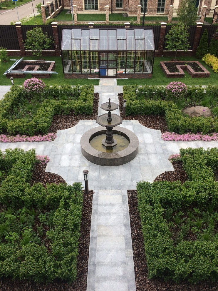 Планировка сада: Усадьба в голландском духе для 3 поколений семьи