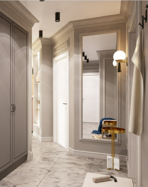 Поиск планировки: 4 плана + финал для квартиры с двумя... кухнями