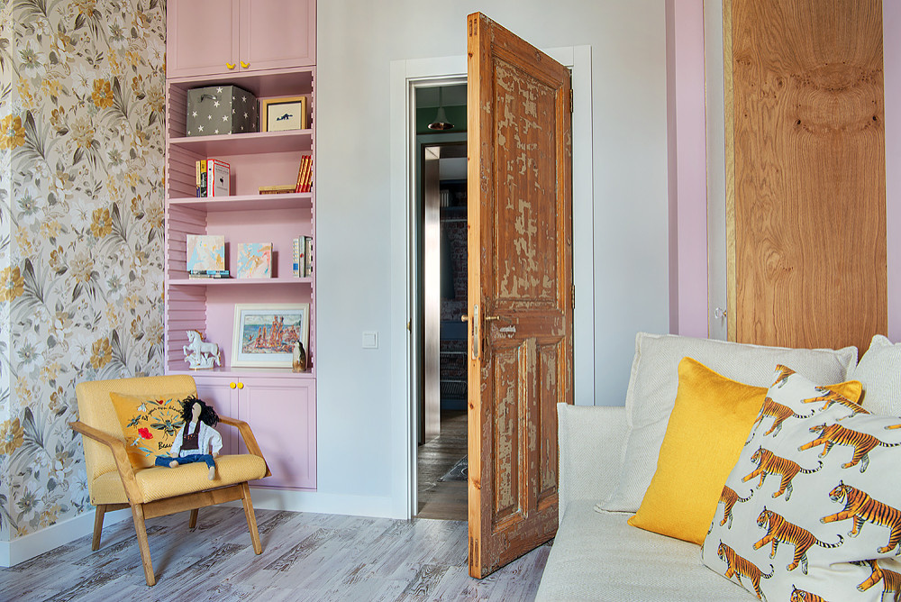 Houzz тур: Эклектичный лофт в «сталинке»