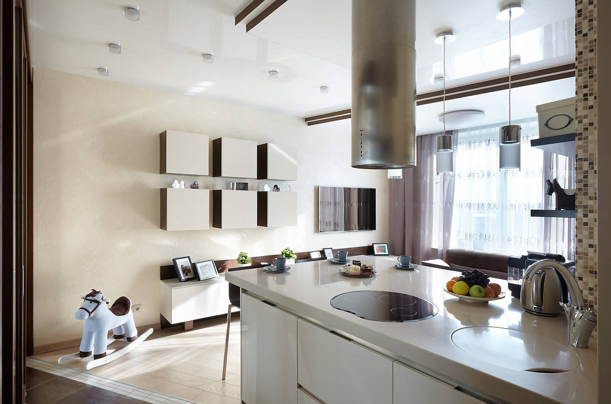 Houzz тур: 43,5 метра — квартира для мамы и дочки