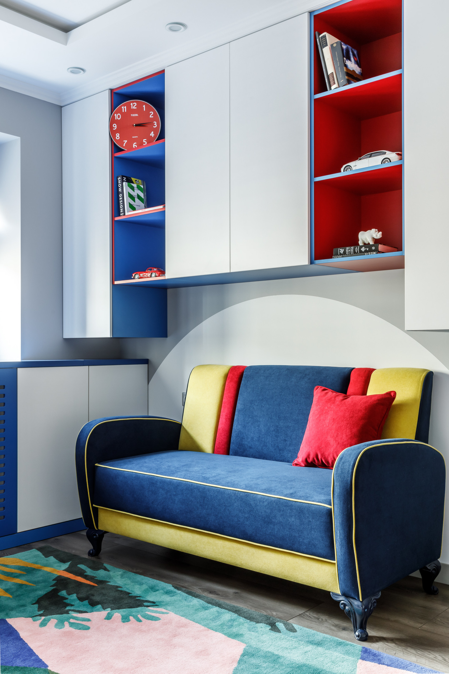 Детская недели: Комната мальчика по мотивам русского авангарда