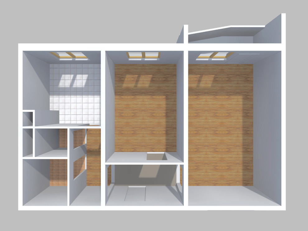 Перепланировка: Три варианта для «двушки» в типовой квартире П-44
