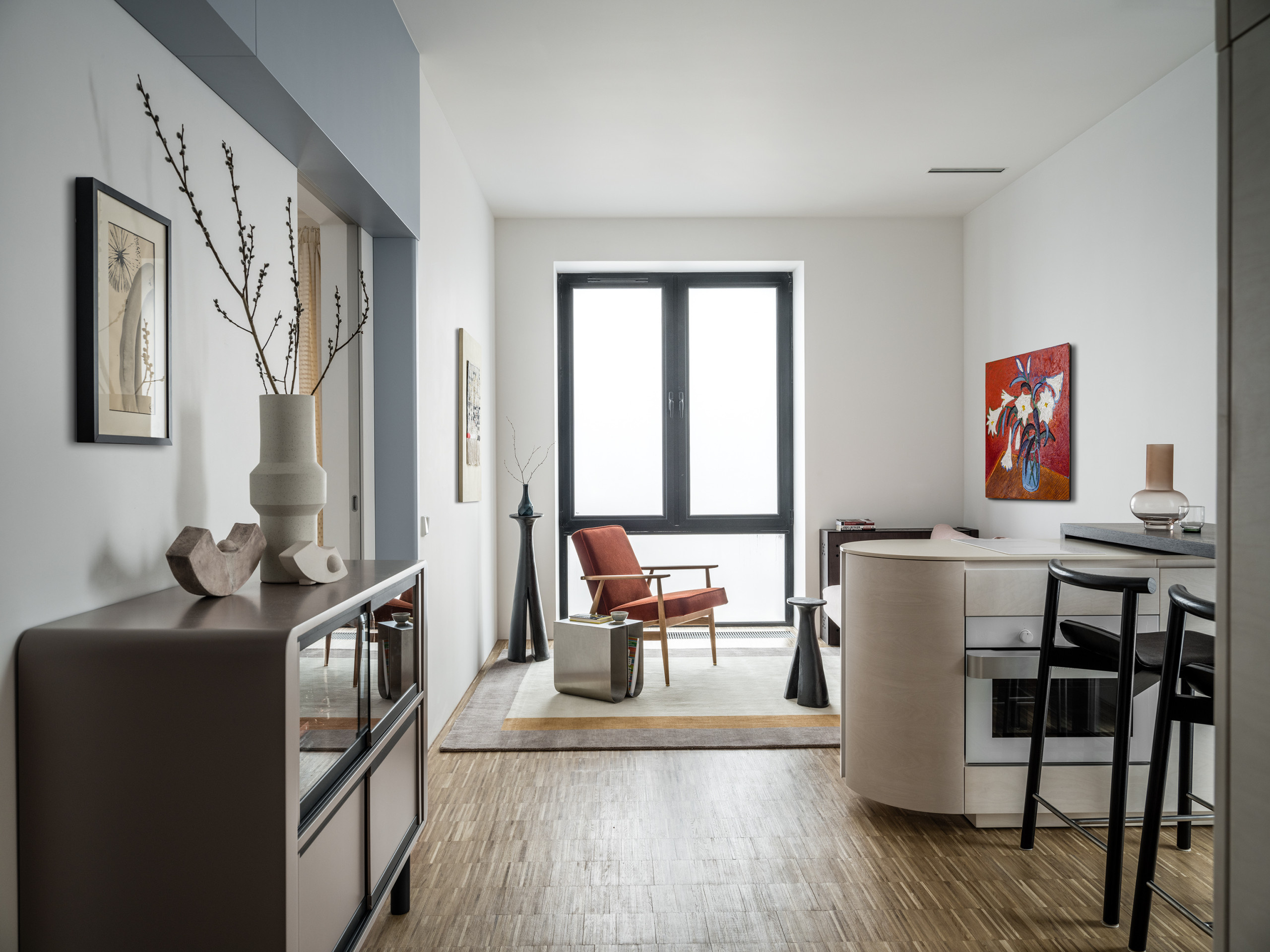 Houzz тур: Апартаменты в духе русского авангарда