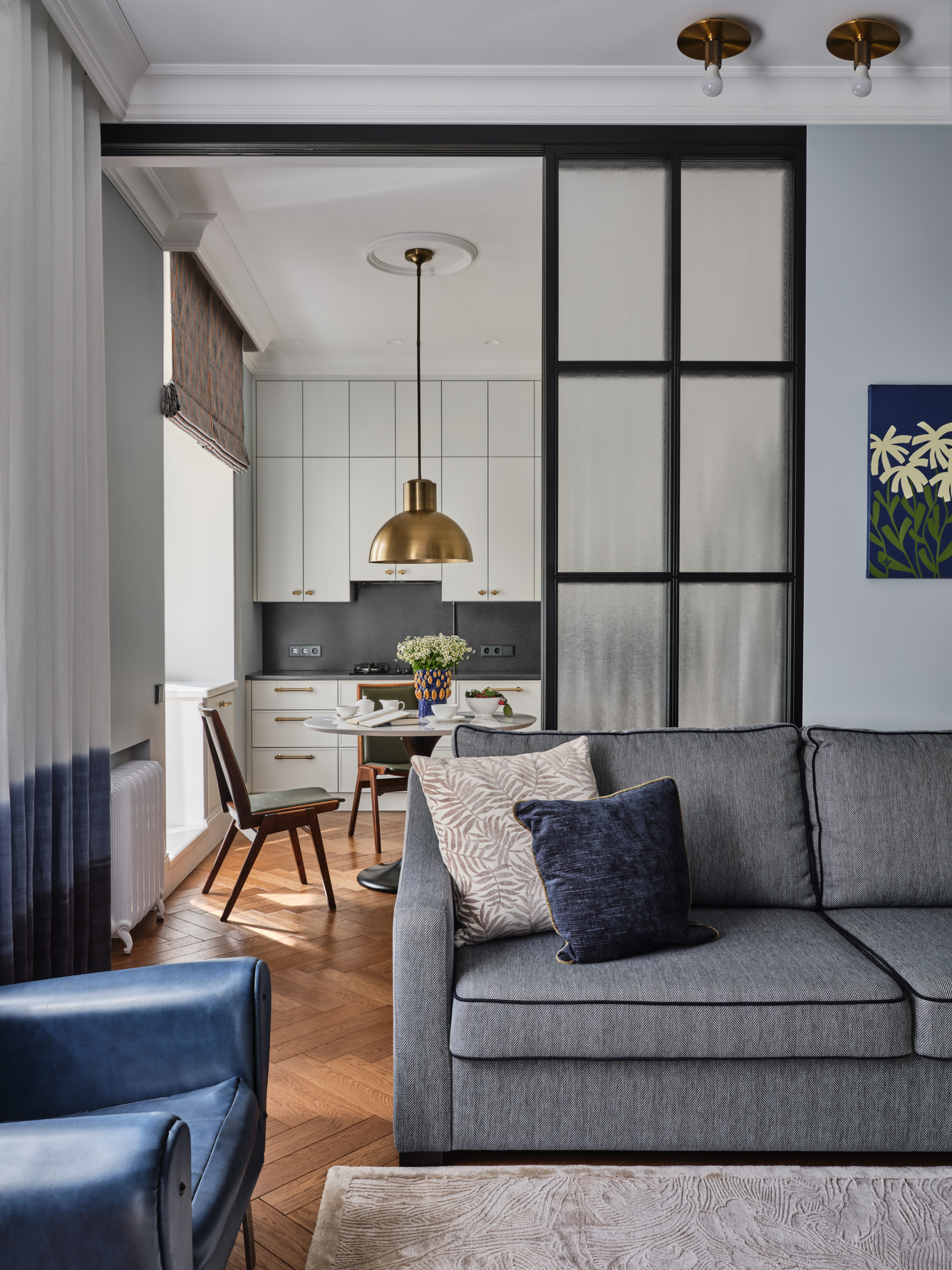 Houzz тур: Квартира в «сталинке» для семьи с тремя детьми